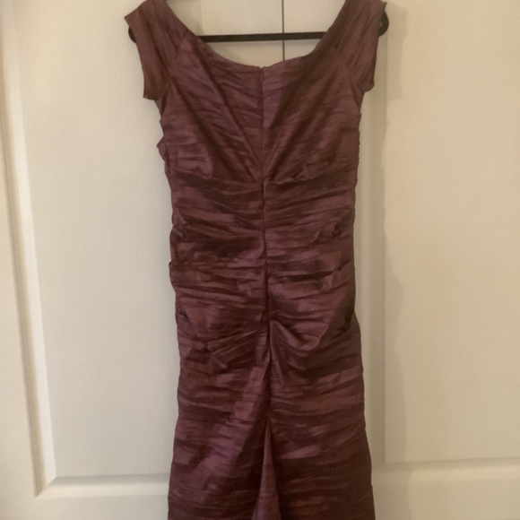 Alex Evenings, US10, Plum Evening Gown - Picture 3 of 4